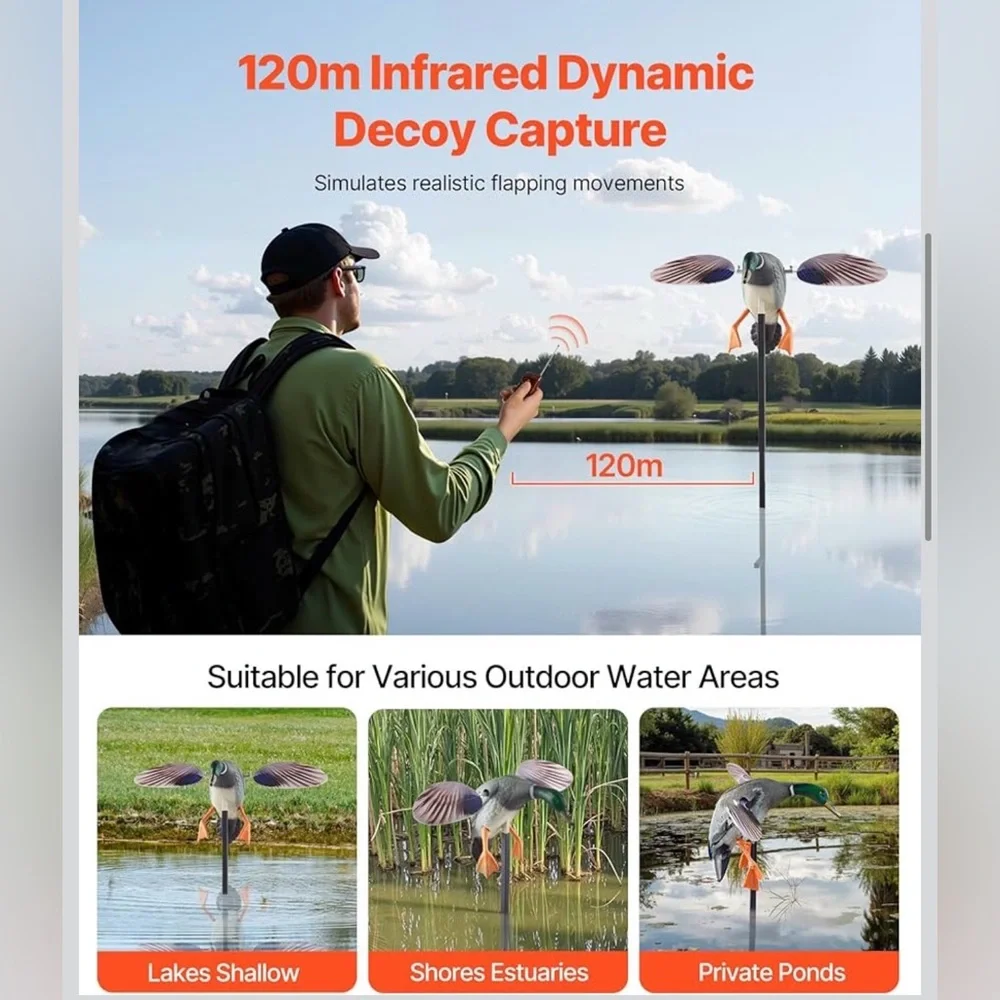 VEVOR Hunting Decoys, Outdoors Decoy for Hunting, Durable Material